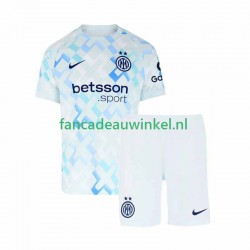 Inter Milan Wedstrijdshirt met Korting Uit Kind 2025-26 Korte Mouw