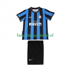 Inter Milan Wedstrijdshirt met Korting 2009 Retro Thuis Kind 2010 Korte Mouw