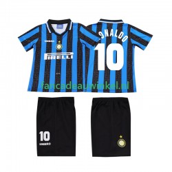 Inter Milan Wedstrijdshirt met Korting Ronaldo 10 1997 Retro Thuis Kind 1998 Korte Mouw