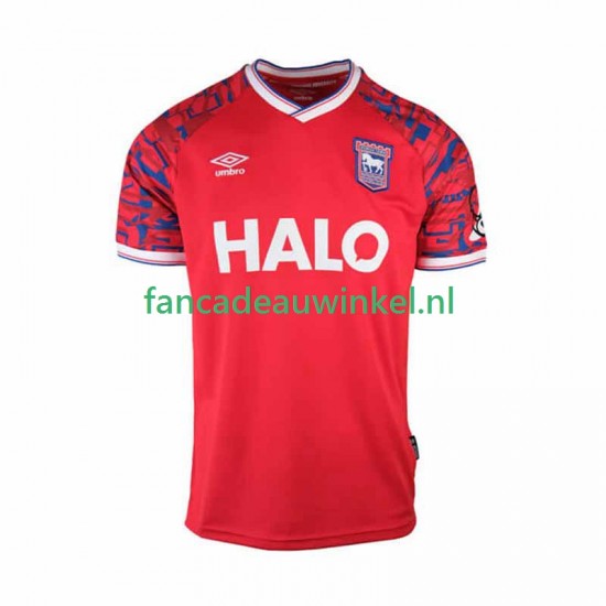 Wedstrijdshirt met Korting Ipswich Town Uit Heren 2025-26 Korte Mouw