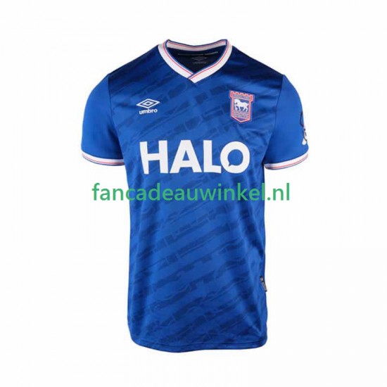 Wedstrijdshirt met Korting Ipswich Town Thuis Heren 2025-26 Korte Mouw