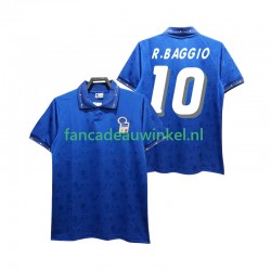 Italië Wedstrijdshirt met Korting Roberto Baggio 10 Retro Thuis Heren 1994 Korte Mouw