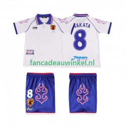 Japan Wedstrijdshirt met Korting NAKATA 8 Retro Uit Kind 1998 Korte Mouw