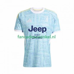 Juventus Wedstrijdshirt met Korting Uit Heren 2025-26 Korte Mouw