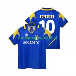 Juventus Wedstrijdshirt met Korting DEL PIERO 10 1995 1996 Retro Uit Heren Korte Mouw