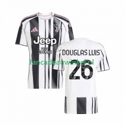 Juventus Wedstrijdshirt met Korting Douglas Luiz 26 Thuis Heren 2025-26 Korte Mouw