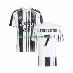 Juventus Wedstrijdshirt met Korting Francisco Conceicao 7 Thuis Heren 2025-26 Korte Mouw