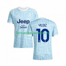 Juventus Wedstrijdshirt met Korting Kenan Yildiz 10 Uit Heren 2025-26 Korte Mouw