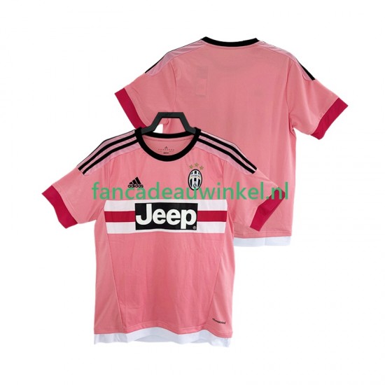Juventus Wedstrijdshirt met Korting 2016 2017 Retro Uit Heren Korte Mouw