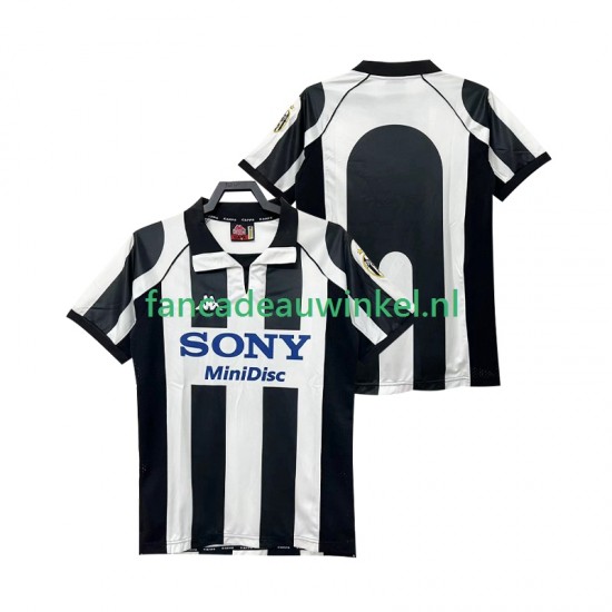 Juventus Wedstrijdshirt met Korting 1997 Retro Thuis Heren 1998 Korte Mouw