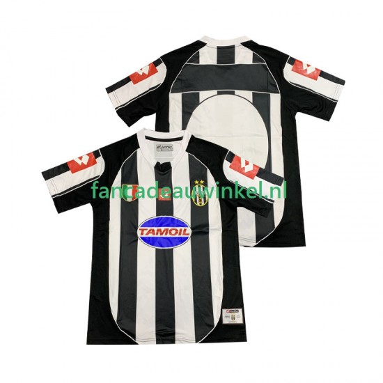 Juventus Wedstrijdshirt met Korting 2003 Retro Thuis Heren 2002 Korte Mouw