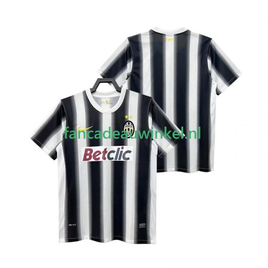 Juventus Wedstrijdshirt met Korting 2012 Retro Thuis Heren 2011 Korte Mouw