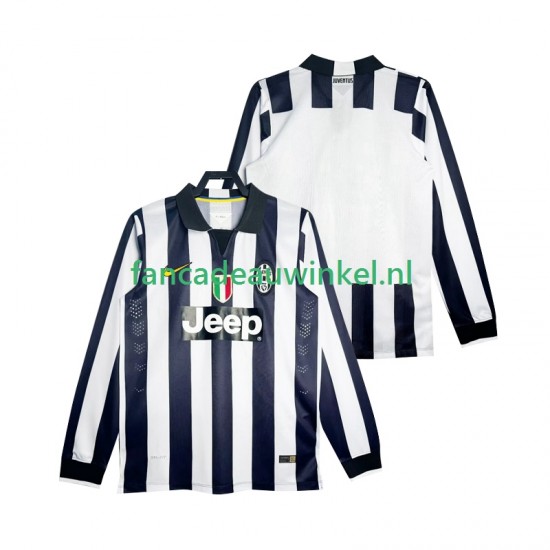 Juventus Wedstrijdshirt met Korting 2014 2015 Retro Thuis Heren Lange Mouw