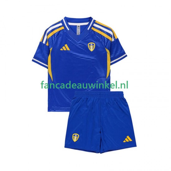 Leeds United Wedstrijdshirt met Korting Uit Kind 2025-26 Korte Mouw