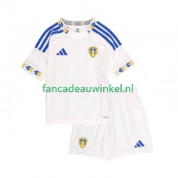 Leeds United Wedstrijdshirt met Korting Thuis Kind 2025-26 Korte Mouw