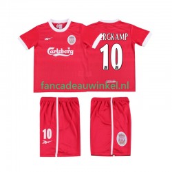 Liverpool Wedstrijdshirt met Korting BERGKAMP 10 LWP 1997 Retro Thuis Kind 1998 Korte Mouw