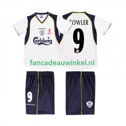 Liverpool Wedstrijdshirt met Korting FOWLER 9 LWP 2001 Retro Uit Heren 2002 Korte Mouw