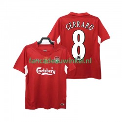 Liverpool Wedstrijdshirt met Korting GERRARD 8 2005 Retro Thuis Heren 2004 Korte Mouw
