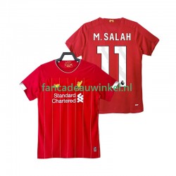Liverpool Wedstrijdshirt met Korting M SALAH 11 2019 2020 Retro Thuis Heren Korte Mouw