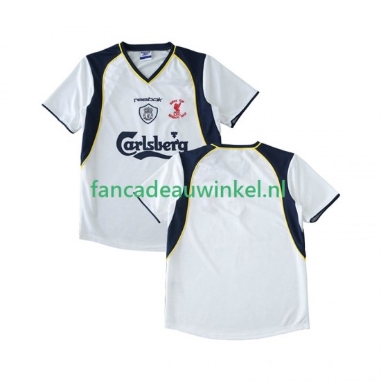 Liverpool Wedstrijdshirt met Korting LWP 2001 Retro Uit Heren 2002 Korte Mouw