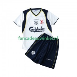 Liverpool Wedstrijdshirt met Korting LWP 2001 Retro Uit Kind 2002 Korte Mouw