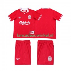 Liverpool Wedstrijdshirt met Korting LWP 1996 1997 Retro Thuis Kind Korte Mouw