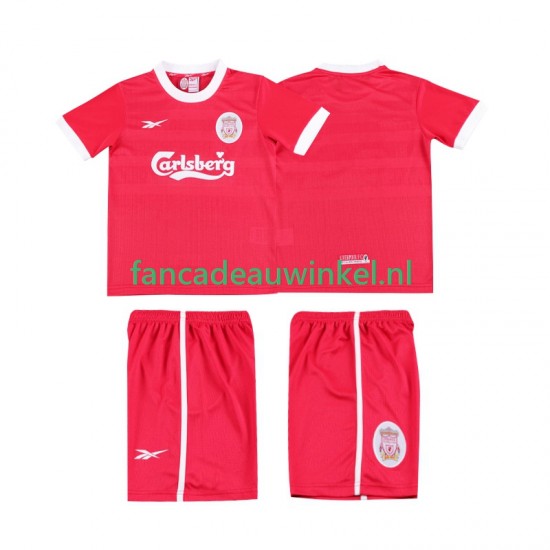 Liverpool Wedstrijdshirt met Korting LWP 1997 Retro Thuis Kind 1998 Korte Mouw
