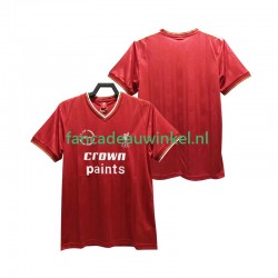 Liverpool Wedstrijdshirt met Korting 1985 1986 Retro Thuis Heren Korte Mouw