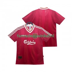 Liverpool Wedstrijdshirt met Korting 1995 1996 Retro Thuis Heren Korte Mouw