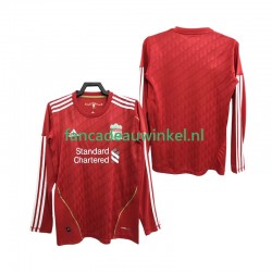 Liverpool Wedstrijdshirt met Korting 2012 Retro Thuis Heren 2010 Lange Mouw