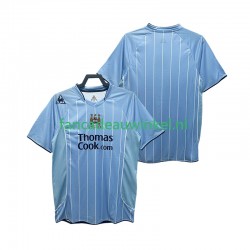 Manchester City Wedstrijdshirt met Korting 2007 Retro Thuis Heren 2008 Korte Mouw