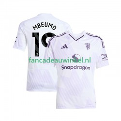 Manchester United Wedstrijdshirt met Korting Bryan Mbeumo 19 Uit Heren 2025-26 Korte Mouw