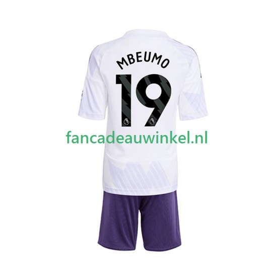 Manchester United Wedstrijdshirt met Korting Bryan Mbeumo 19 Uit Kind 2025-26 Korte Mouw
