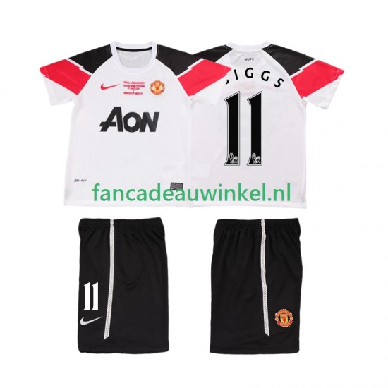 Manchester United Wedstrijdshirt met Korting GIGGS 11 Champions League 2012 Retro 3rd Kind 2011 Korte Mouw
