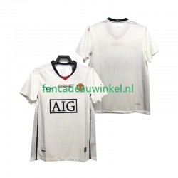 Manchester United Wedstrijdshirt met Korting Champions League 2009 Retro Uit Heren 2008 Korte Mouw