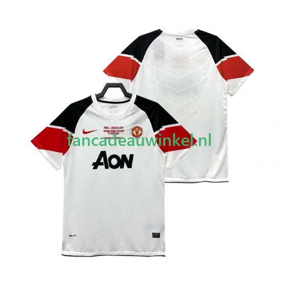 Manchester United Wedstrijdshirt met Korting Champions League 2012 Retro 3rd Heren 2011 Korte Mouw