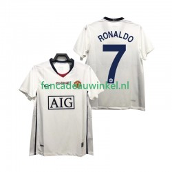 Manchester United Wedstrijdshirt met Korting Ronaldo 7 Champions League 2009 Retro Uit Heren 2008 Korte Mouw