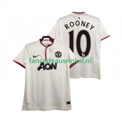 Manchester United Wedstrijdshirt met Korting Rooney 10 2013 2014 Retro 3rd Heren Korte Mouw