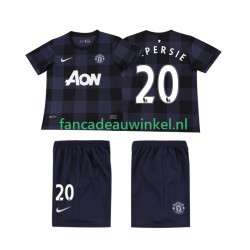Manchester United Wedstrijdshirt met Korting V PERSIE 20 2013 2014 Retro Uit Kind Korte Mouw