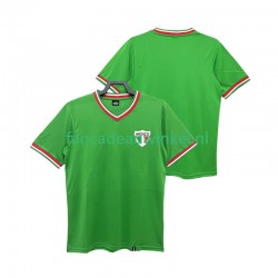 Mexico Wedstrijdshirt met Korting 1970 Retro Thuis Heren Korte Mouw