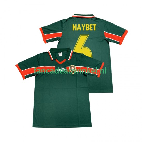 Marokko Wedstrijdshirt met Korting NAYBET 6 Retro Thuis Heren 1998 Korte Mouw