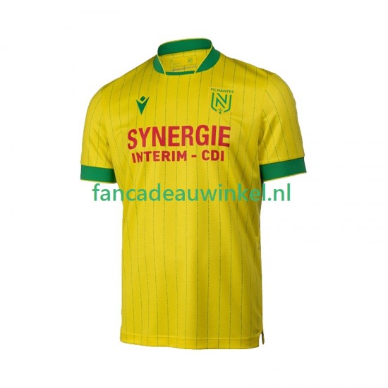 Nantes Wedstrijdshirt met Korting Thuis Heren 2025-26 Korte Mouw