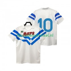 Napoli Wedstrijdshirt met Korting 10 1988 1989 Retro Uit Heren Korte Mouw