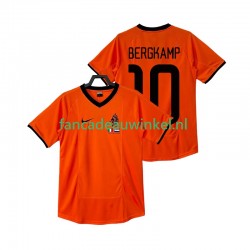Nederland Wedstrijdshirt met Korting BERGKAMP 10 2000 Retro Thuis Heren Korte Mouw
