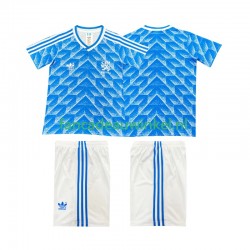 Nederland Wedstrijdshirt met Korting 1988 Retro Uit Kind Korte Mouw