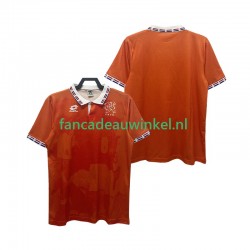 Nederland Wedstrijdshirt met Korting 1996 Retro Thuis Heren Korte Mouw