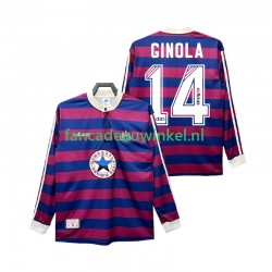 Newcastle United Wedstrijdshirt met Korting GINOLA 14 1995 1997 Retro Uit Heren Lange Mouw