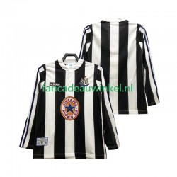 Newcastle United Wedstrijdshirt met Korting 1995 1997 Retro Thuis Heren Lange Mouw