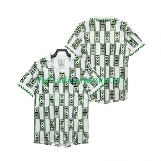Nigeria Wedstrijdshirt met Korting Retro Uit Heren 1994 Korte Mouw