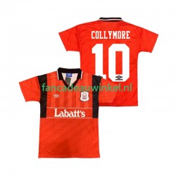 Nottingham Forest Wedstrijdshirt met Korting COLLYMORE 10 1995 Retro Thuis Heren 1994 Korte Mouw